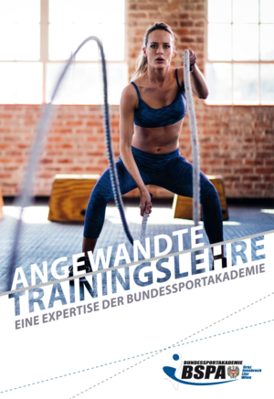 Titelblatt von "Angewandte Trainingslehre - Eine Expertise der Bundessportakademien"